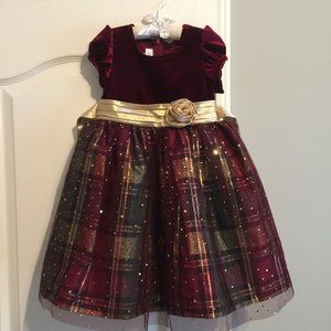 BONNIE JEAN HOLIDAY DRESS. SIZE 4T